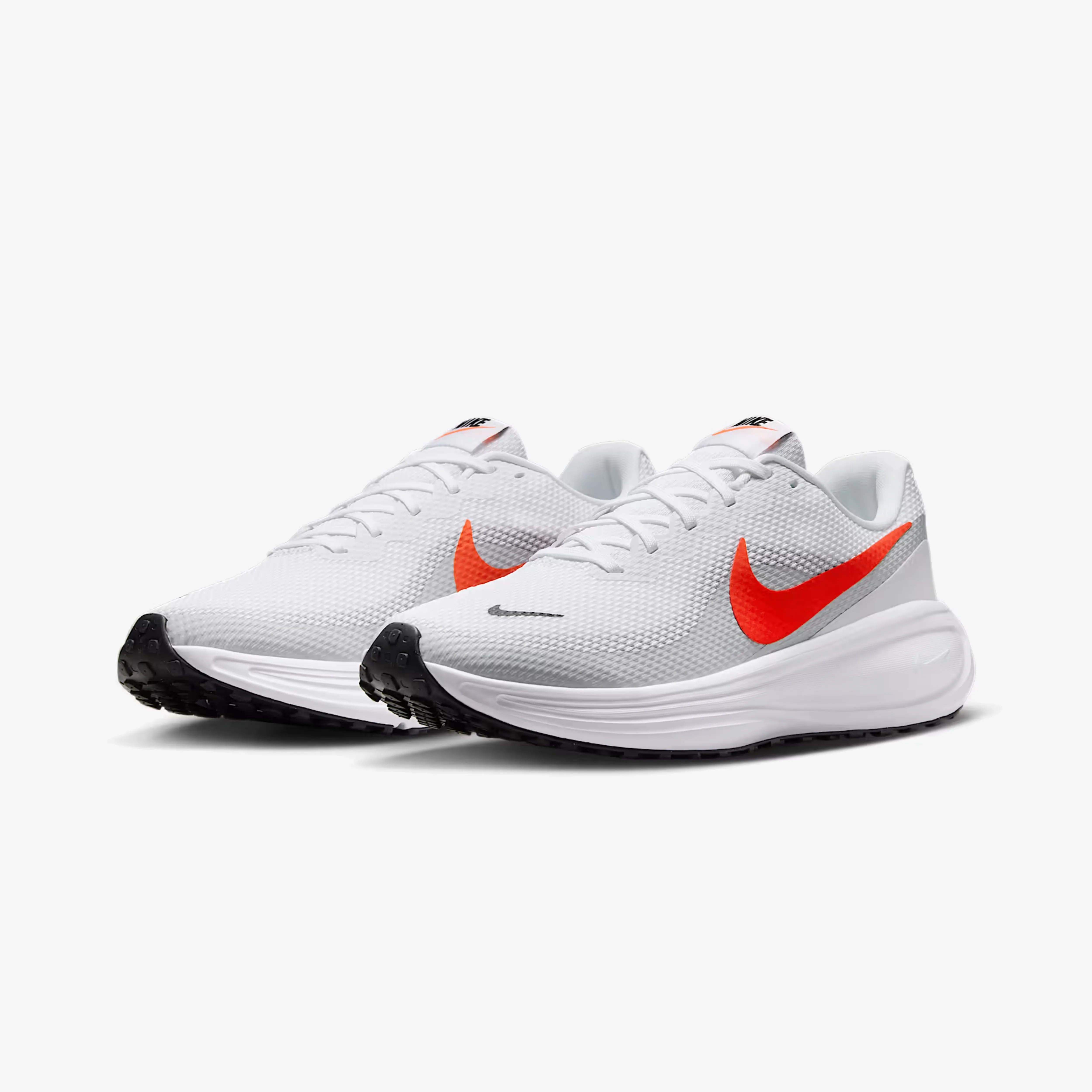 Top Rated Nike | REVOLUTION 8 { WHITE/BRIGHT CRIMSON-PURE PLATINUM-BLACK