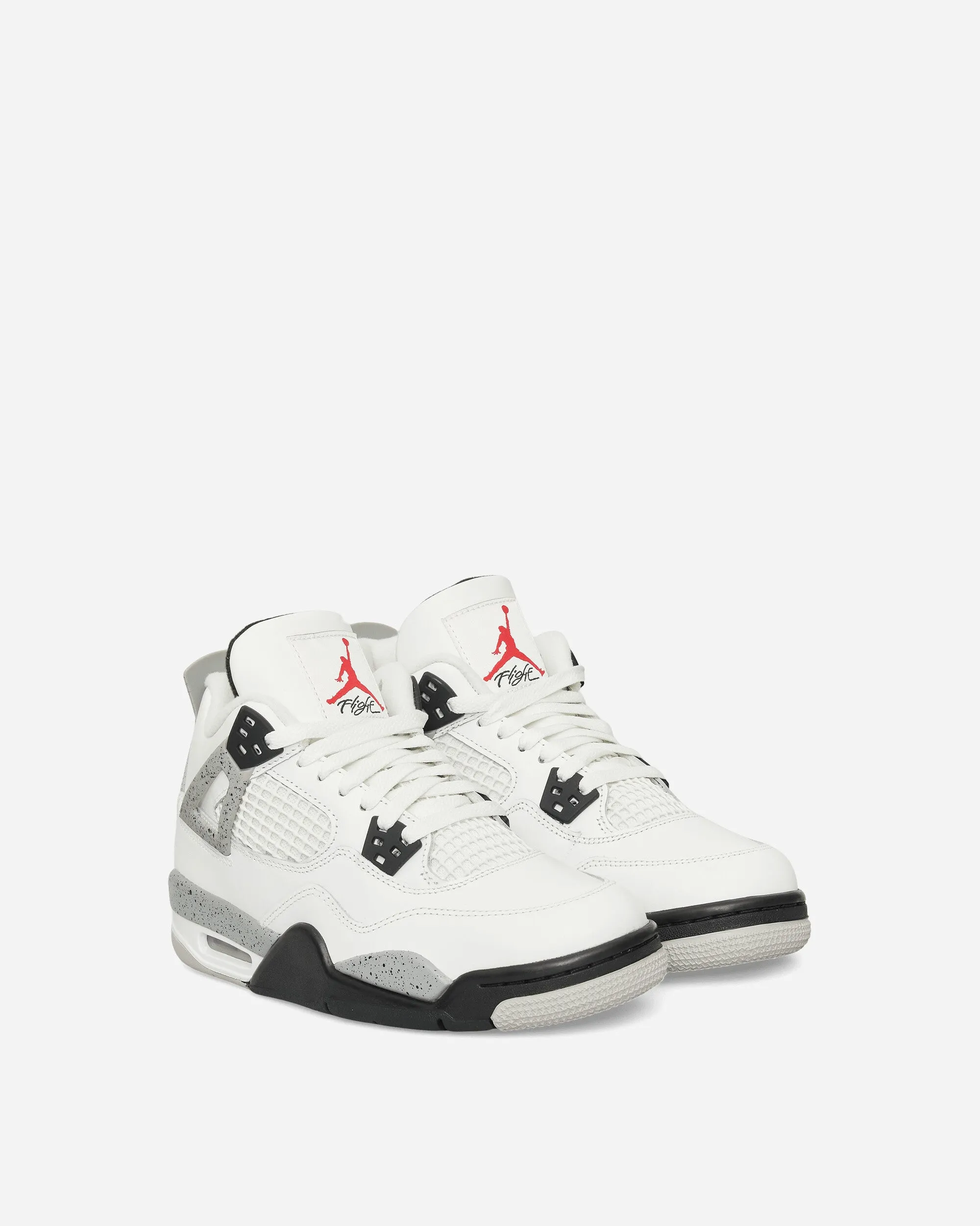 Air Jordan 4 (GS) Sneakers White Cement Durable Construction Field Fast