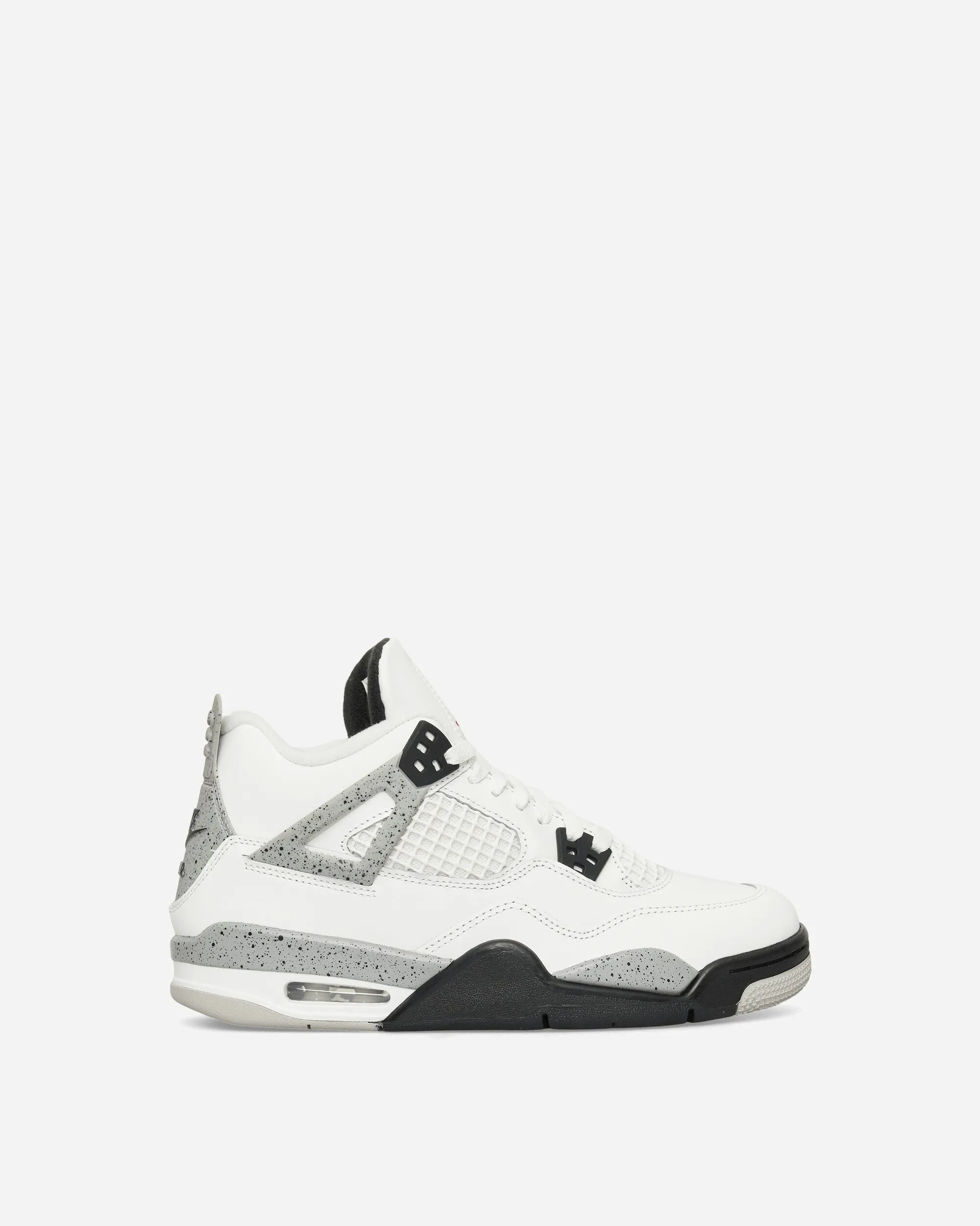 Tech Glow Air Jordan 4 (GS) Sneakers White Cement