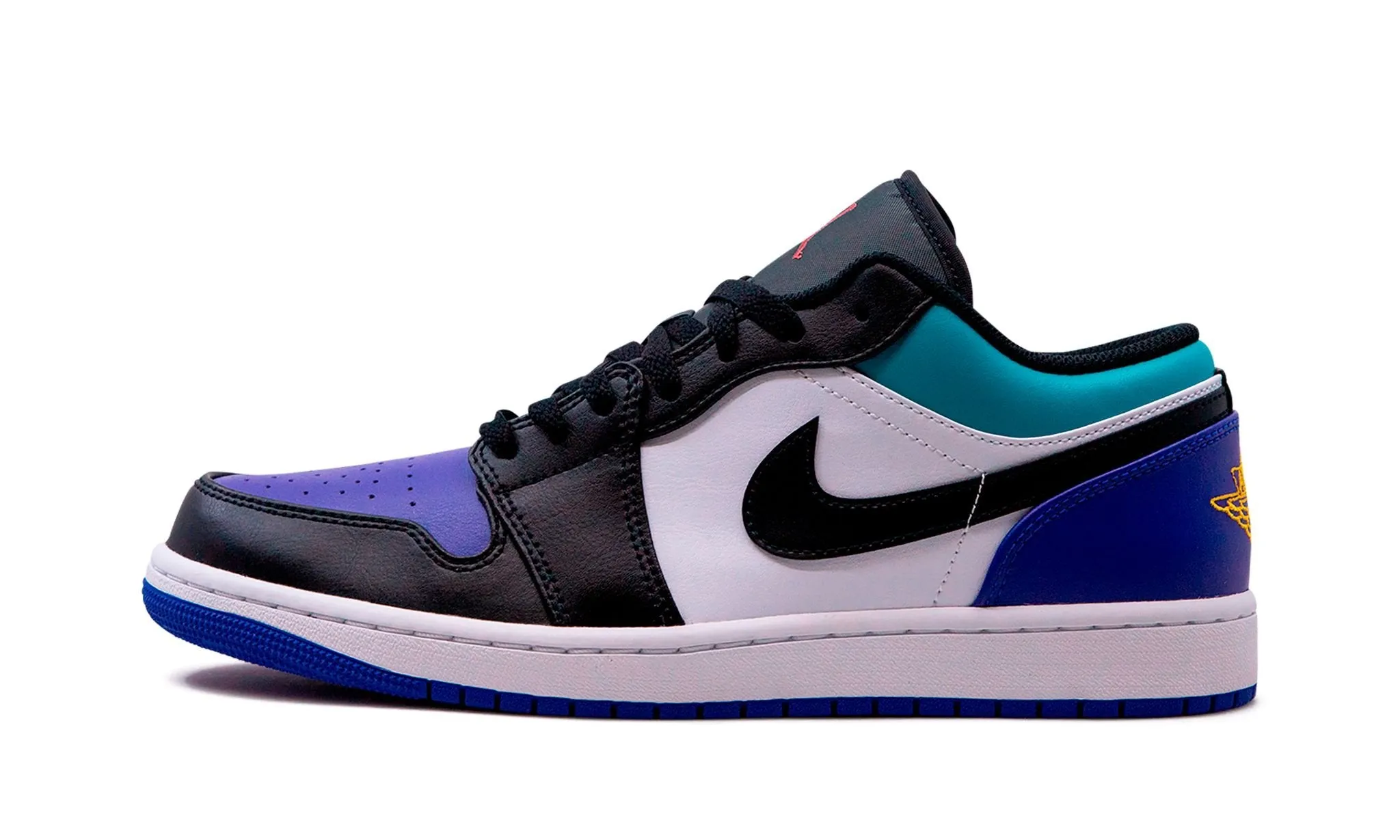 Pair Quick JORDAN 1 LOW TEAL PURPLE