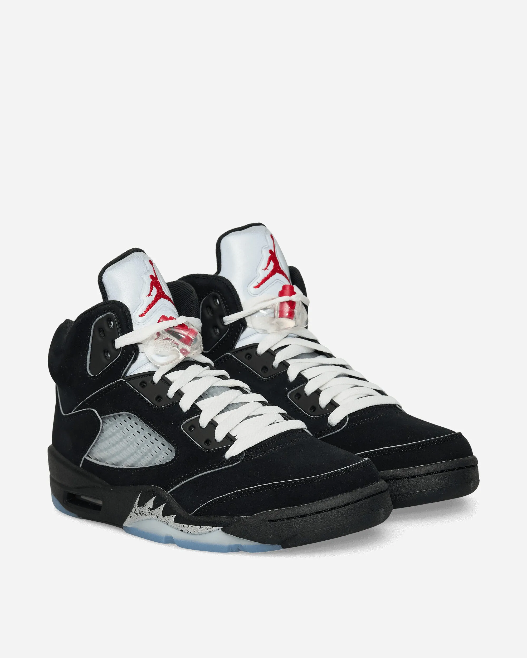 Forest Path Work Ready Air Jordan 5 Reimagined Sneakers Black Metallic