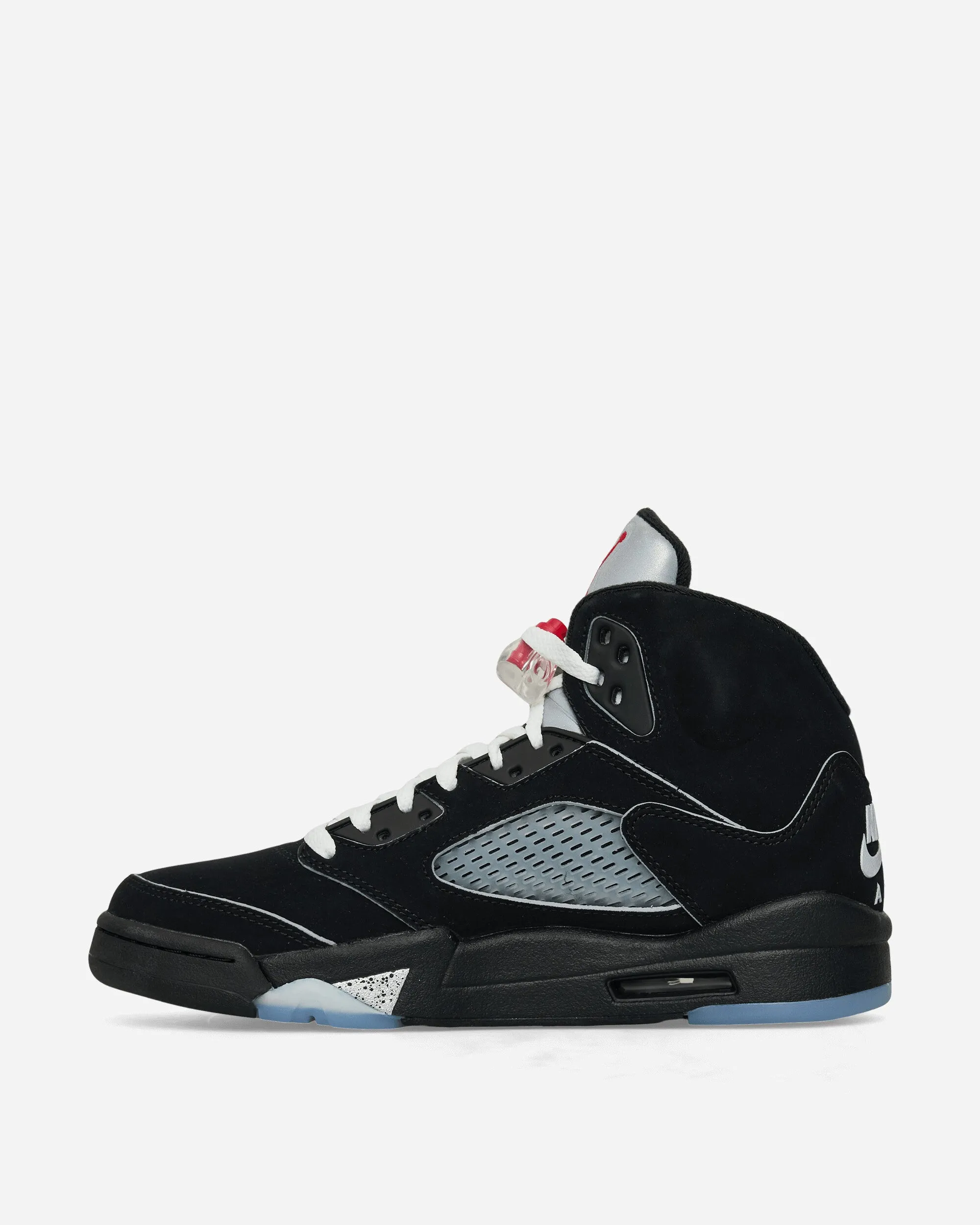 Air Jordan 5 Reimagined Sneakers Black Metallic Gym Light Run