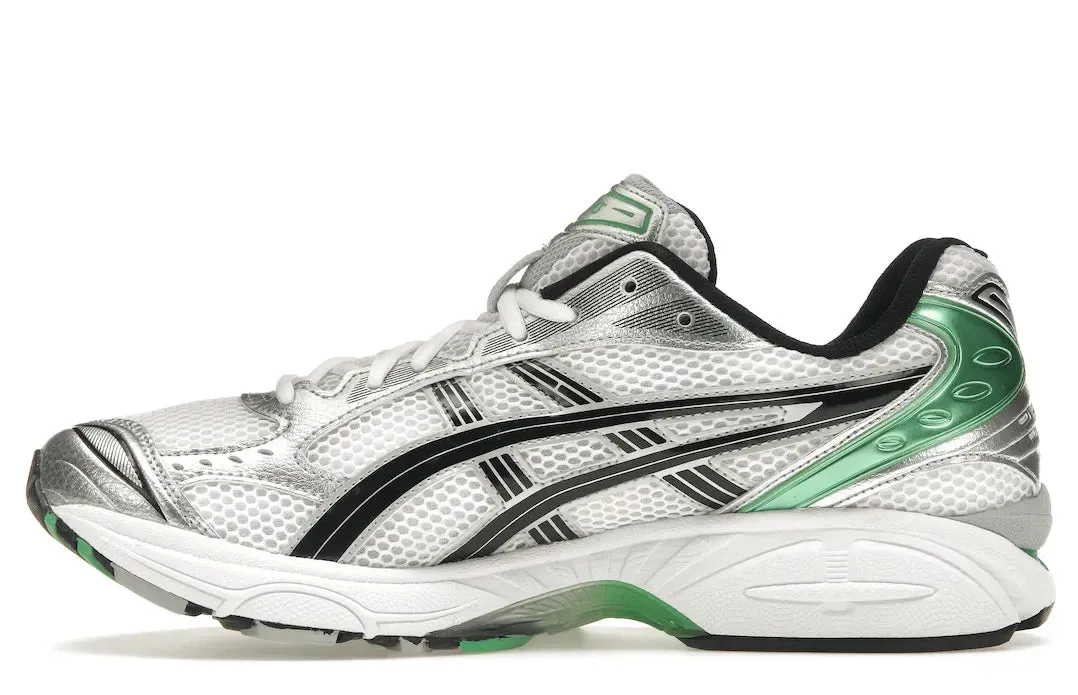 Unbeatable performance City Comfort ASICS Gel-Kayano 14 White Malachite Green