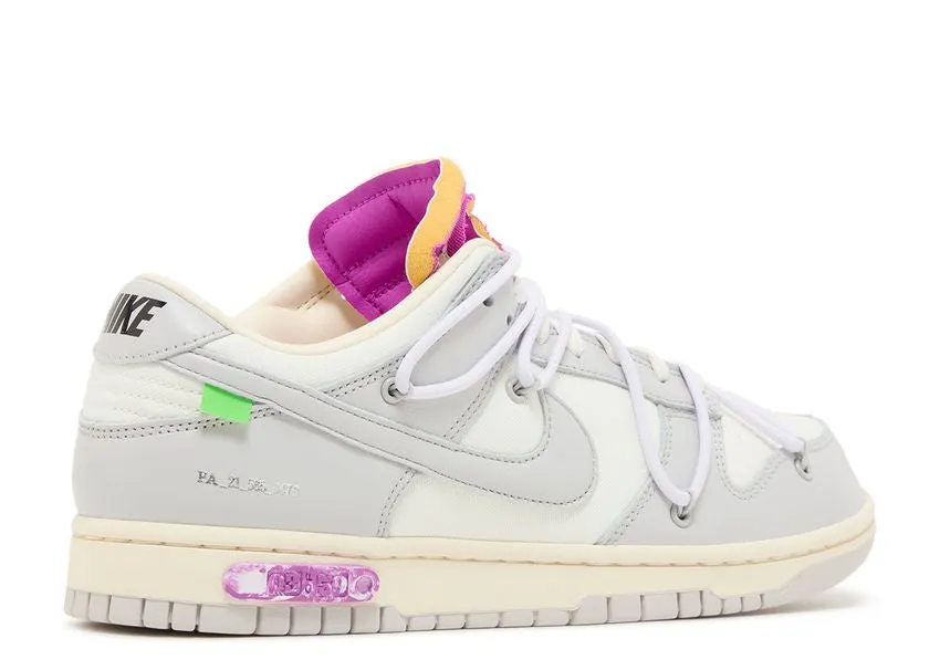 Quiet Walk Nike Dunk Low Off-White Lot 3
