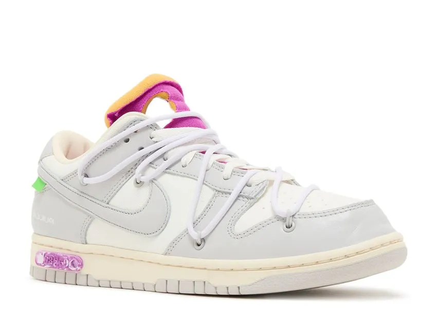 Nike Dunk Low Off-White Lot 3 Easy Motion