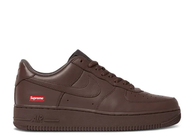 Velcro Strap Nike Air Force 1 Low Supreme Baroque Brown
