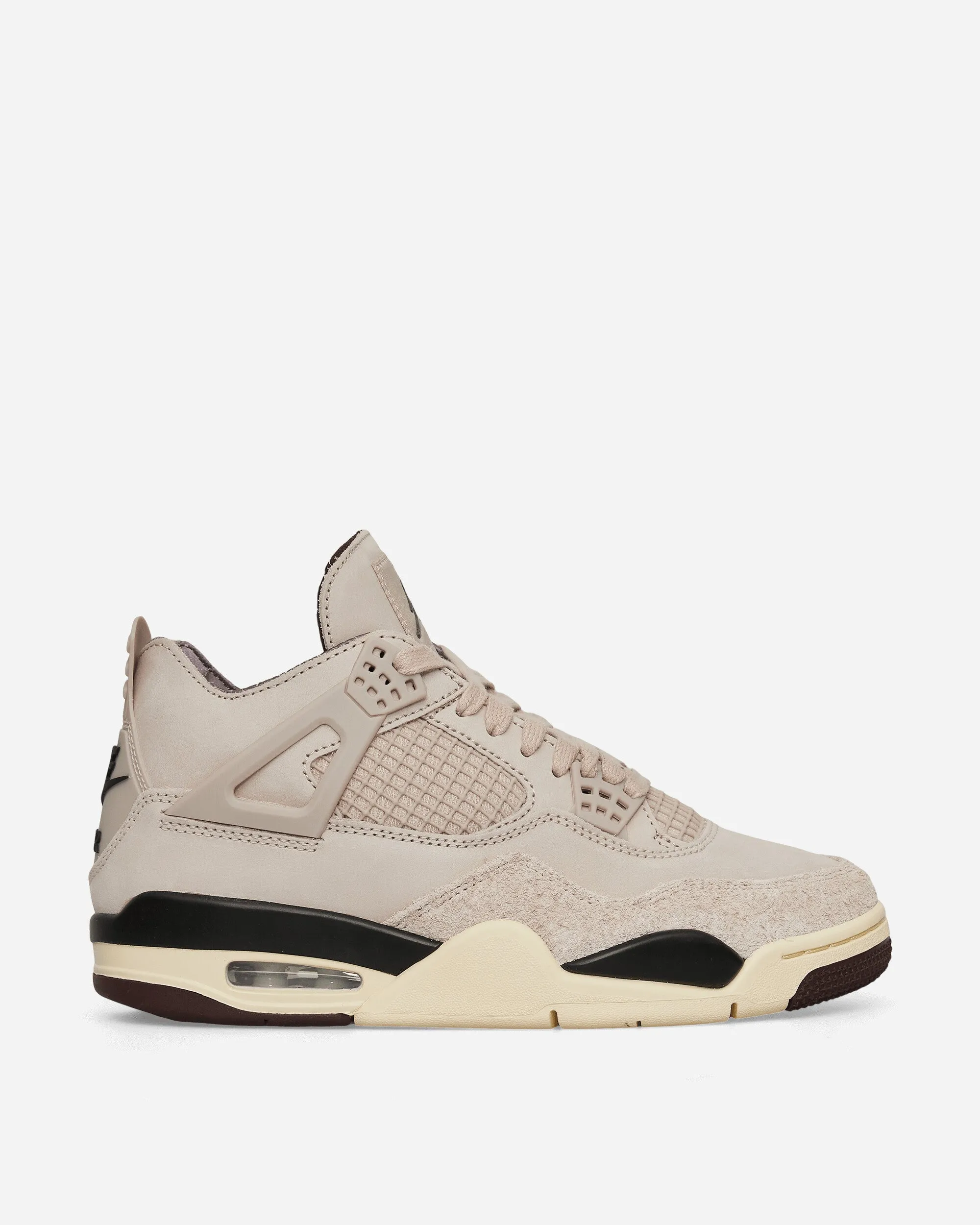 Work Base Women's A Ma Mani??re Air Jordan 4 Sneakers Fossil Stone / Metallic Pewter