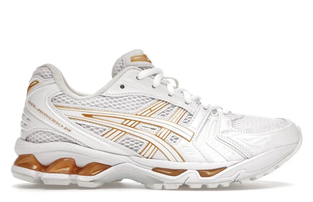 ASICS Gel-Kayano 14 White Gold (Women's) Heel Support Soft