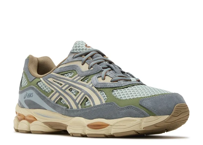 Compression Molded Cushion Asics Gel-NYC Cold Moss Fjord Grey