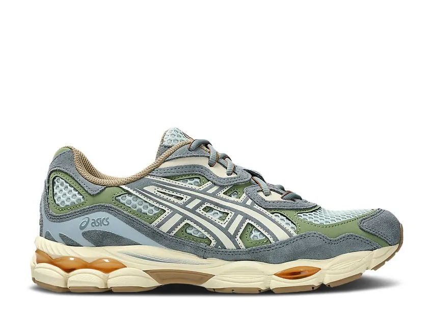 Asics Gel-NYC Cold Moss Fjord Grey All-weather sole