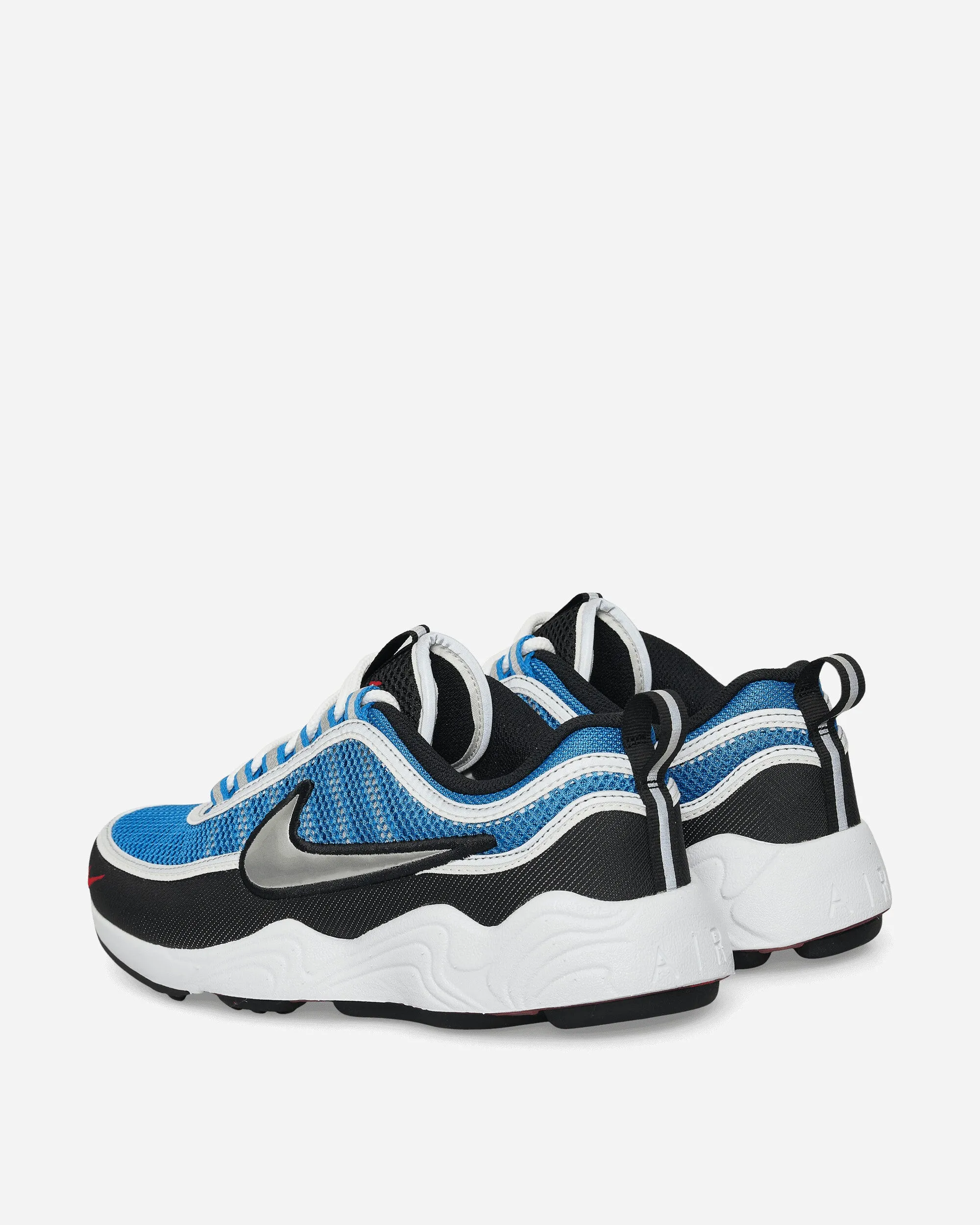Air Zoom Spiridon Sneakers Signal Blue / Metallic Luster Short Trip Durable outsole