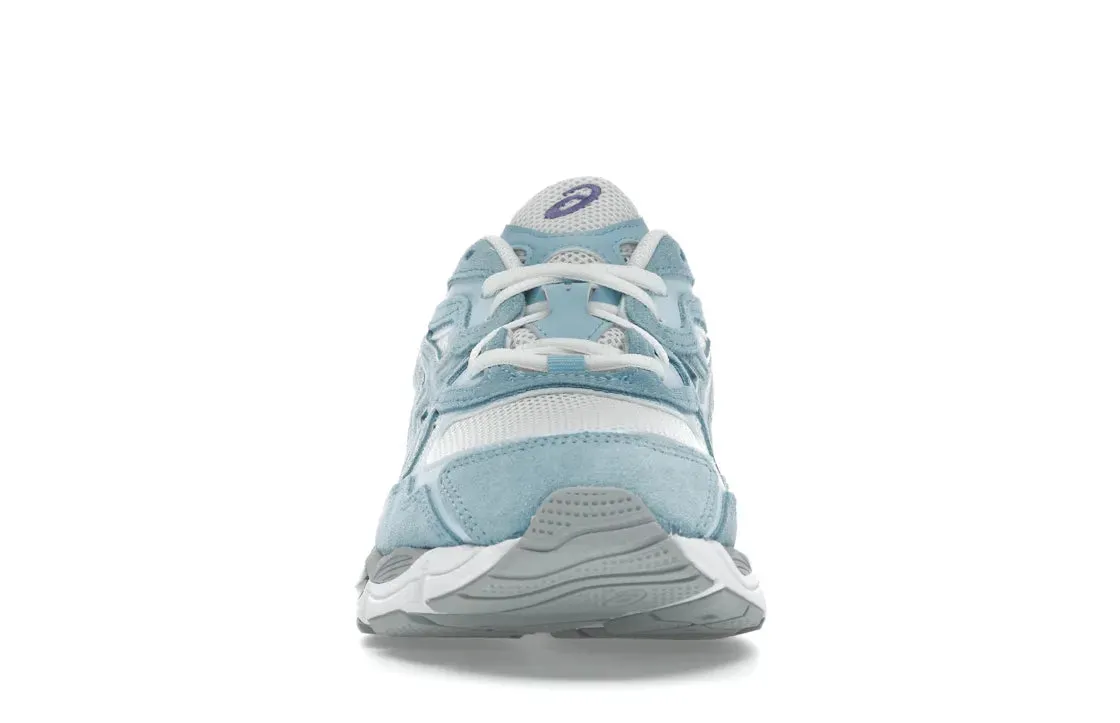 ASICS Gel-NYC Cream Arctic Sky Reinforced Eyelet Construction Spring Walk