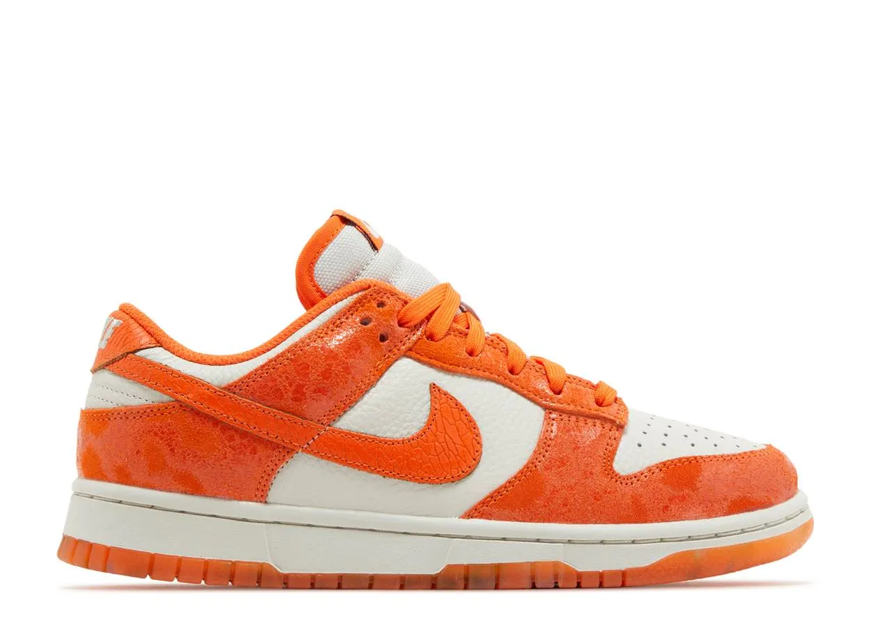Pure Steps Log Path Nike Dunk Low Cracked Orange