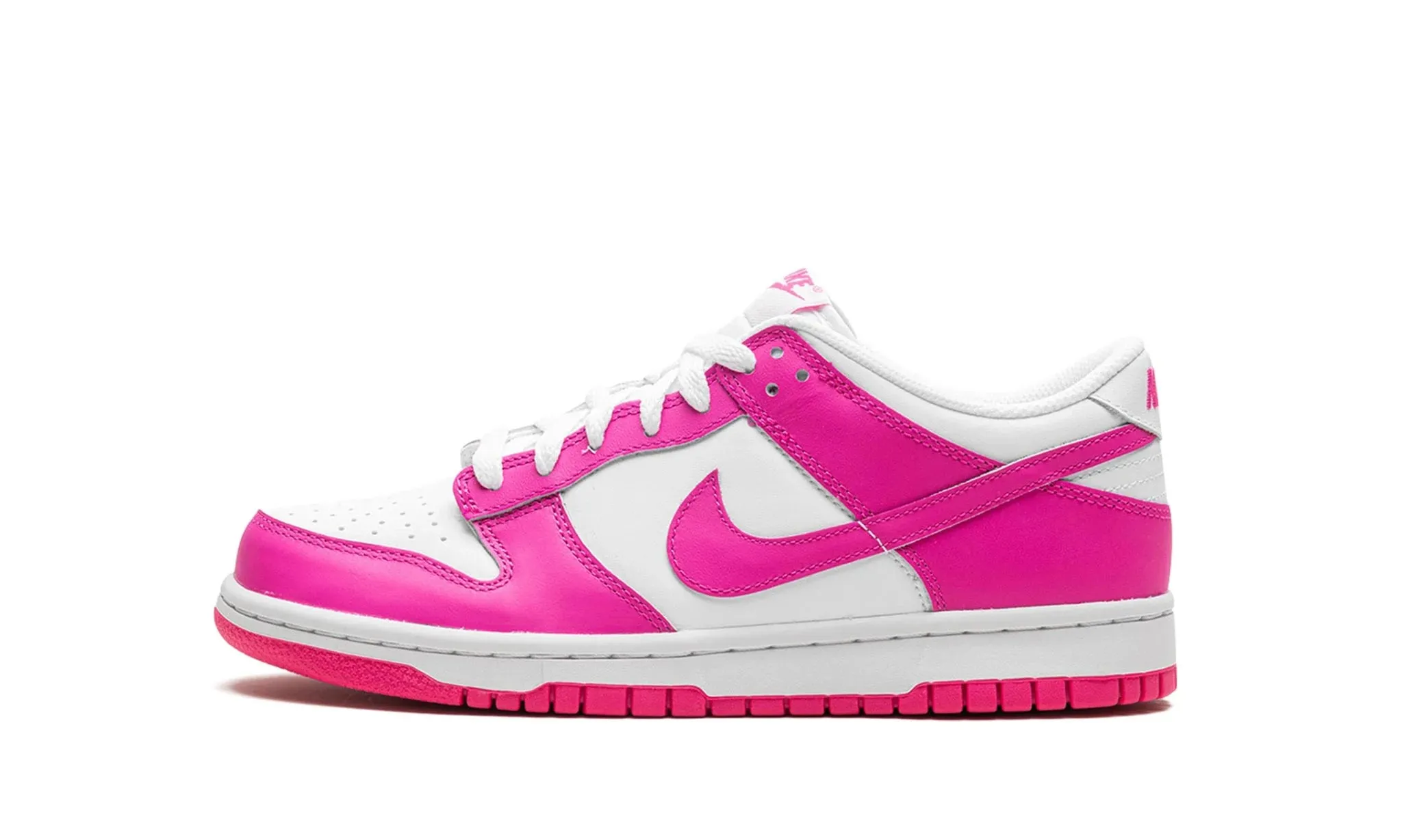 Nike Dunk Low "Laser Fuchsia" Grade School Water   Resistant
