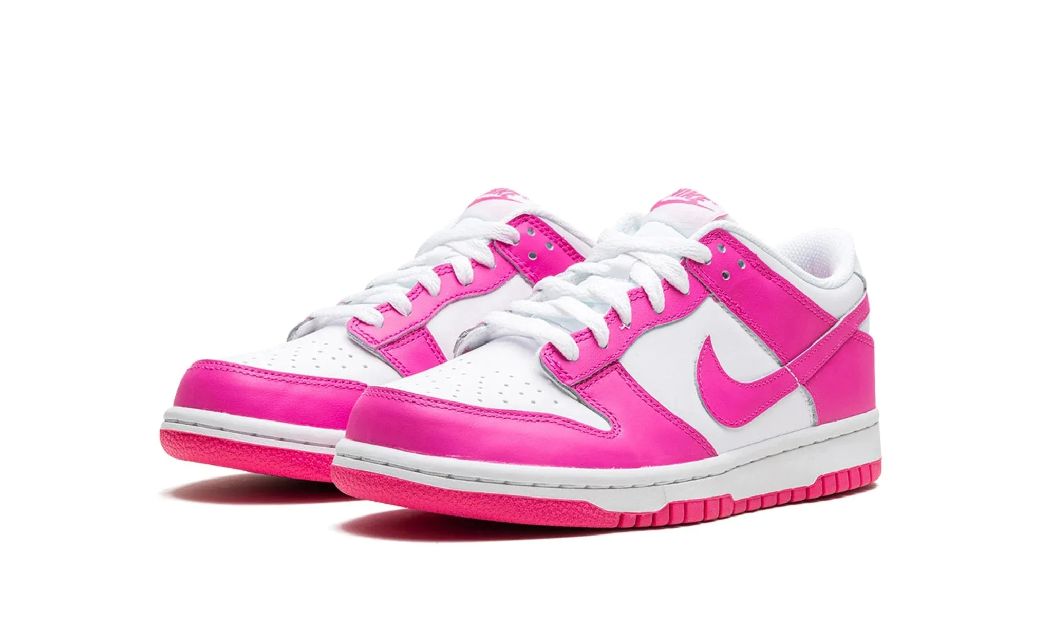 Nike Dunk Low "Laser Fuchsia" Grade School Gentle Step Sand Hike