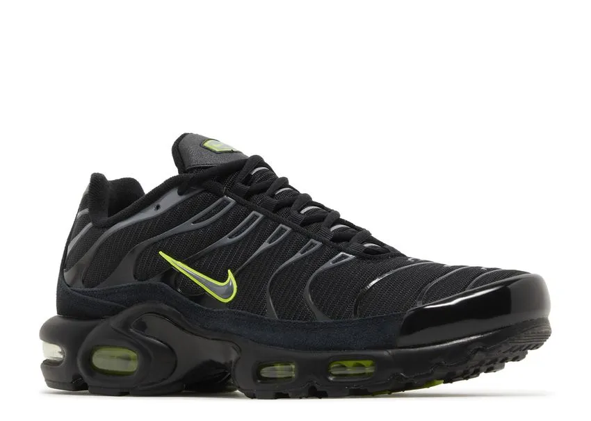 Nike Air Max Plus Black Volt Cushioned ride Group Pace