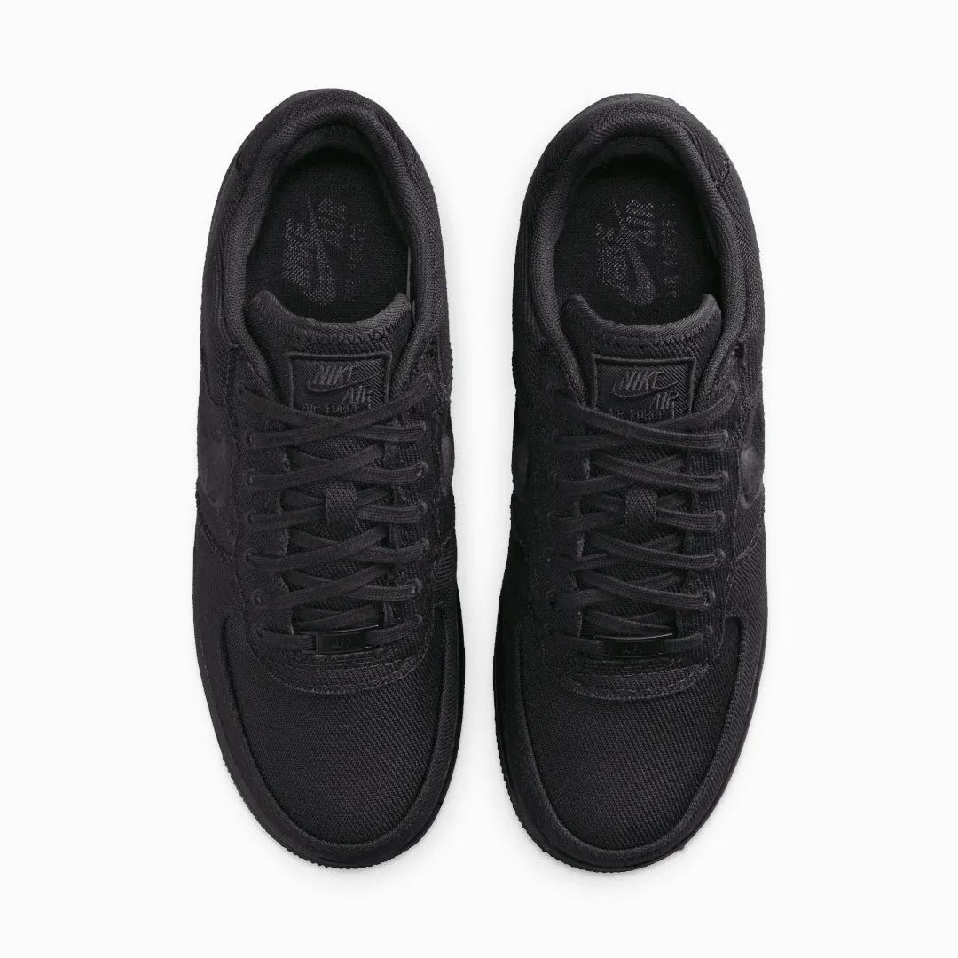 NIKE | AIR FORCE 1 LOW CANVAS { BLACK/BLACK Magic Mood