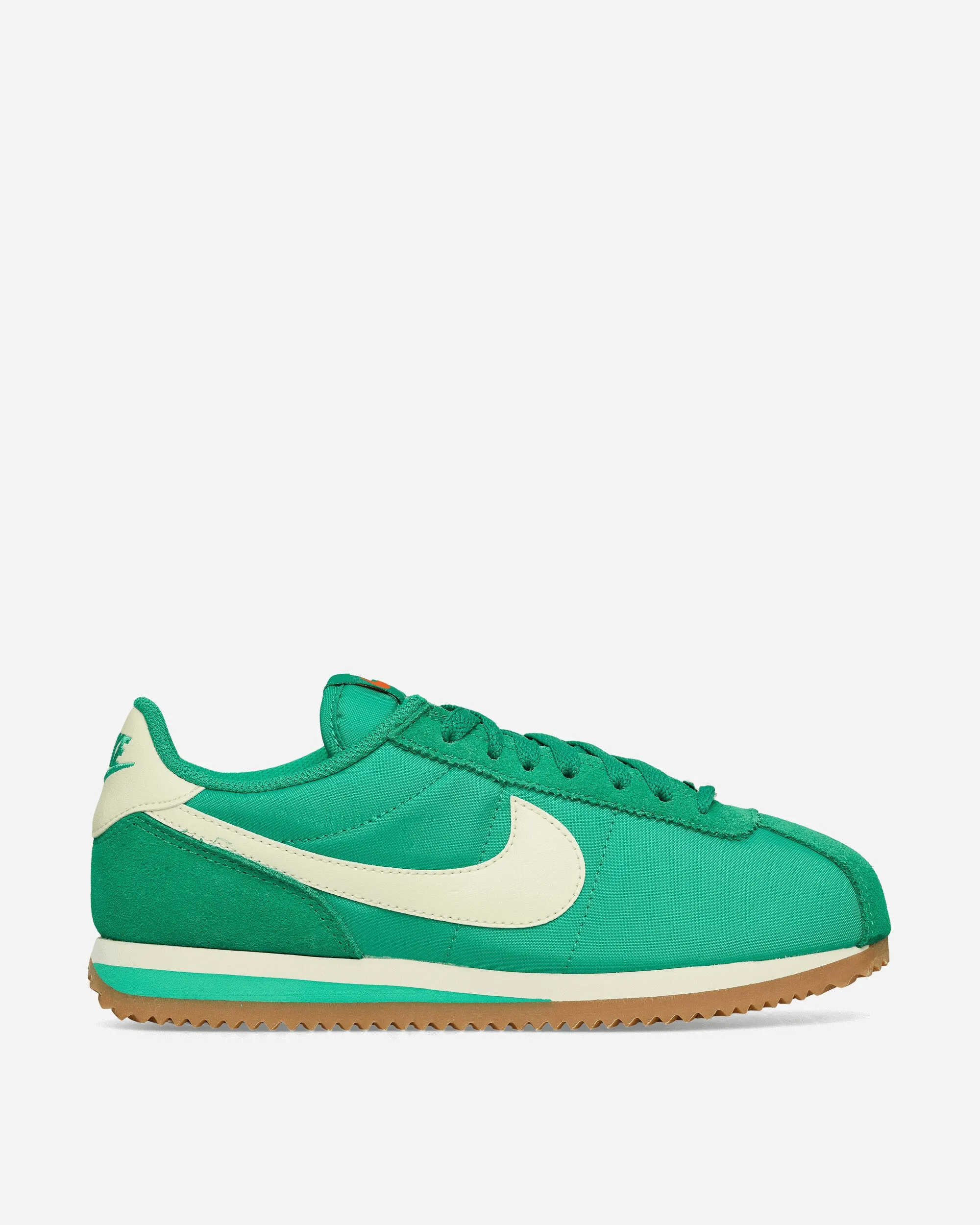 Clear Glow Women's Cortez Textile Sneakers Stadium Green / Coconut Milk