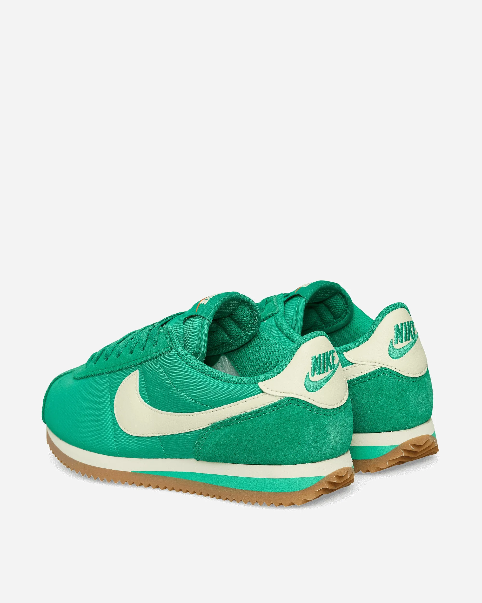 Sail Vibe Women's Cortez Textile Sneakers Stadium Green / Coconut Milk