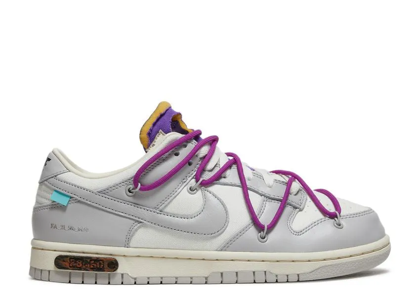 Nike Dunk Low Off-White Lot 28 Coastal Style Work Routine