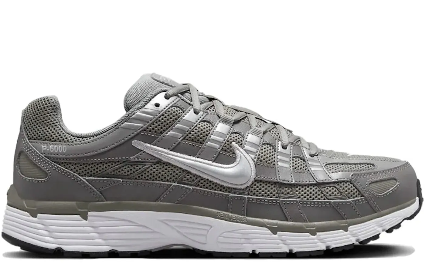 Nike P-6000 Dark Stucco LeatherUpper