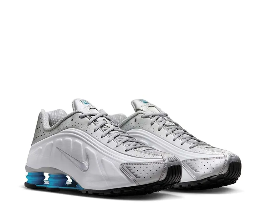 Nike Shox R4 "Blue Lagoon" outdoor trail running shoe usage low - maintenance
