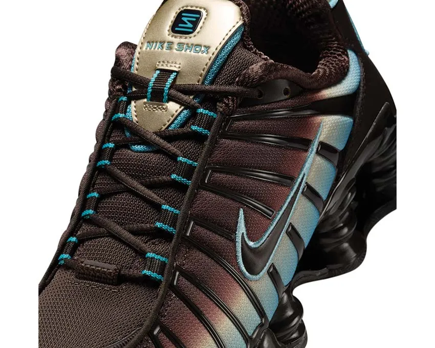 padded insole cricket - ground running shoes Nike Shox TL W "Velvet Brown"