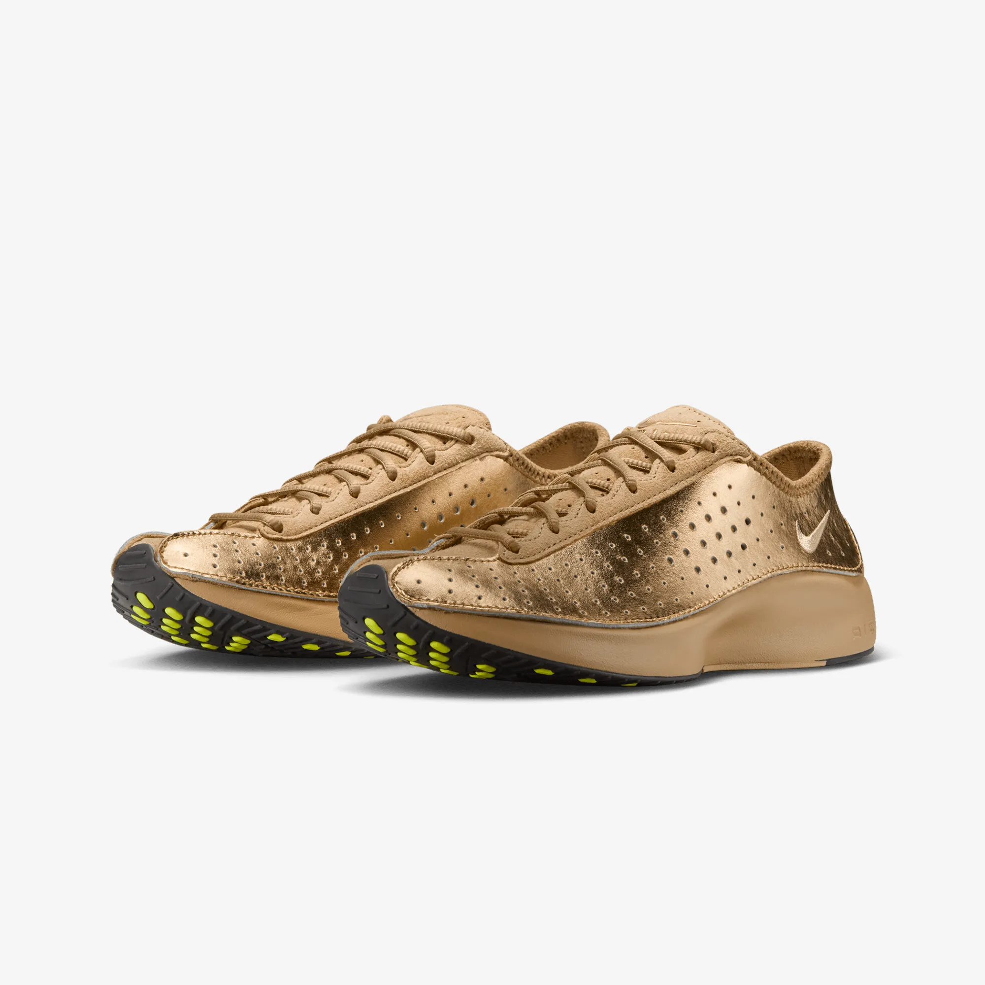 New Drop Nike | AIR SUPERFLY { METALLIC GOLD/PARACHUTE BEIGE-BLACK