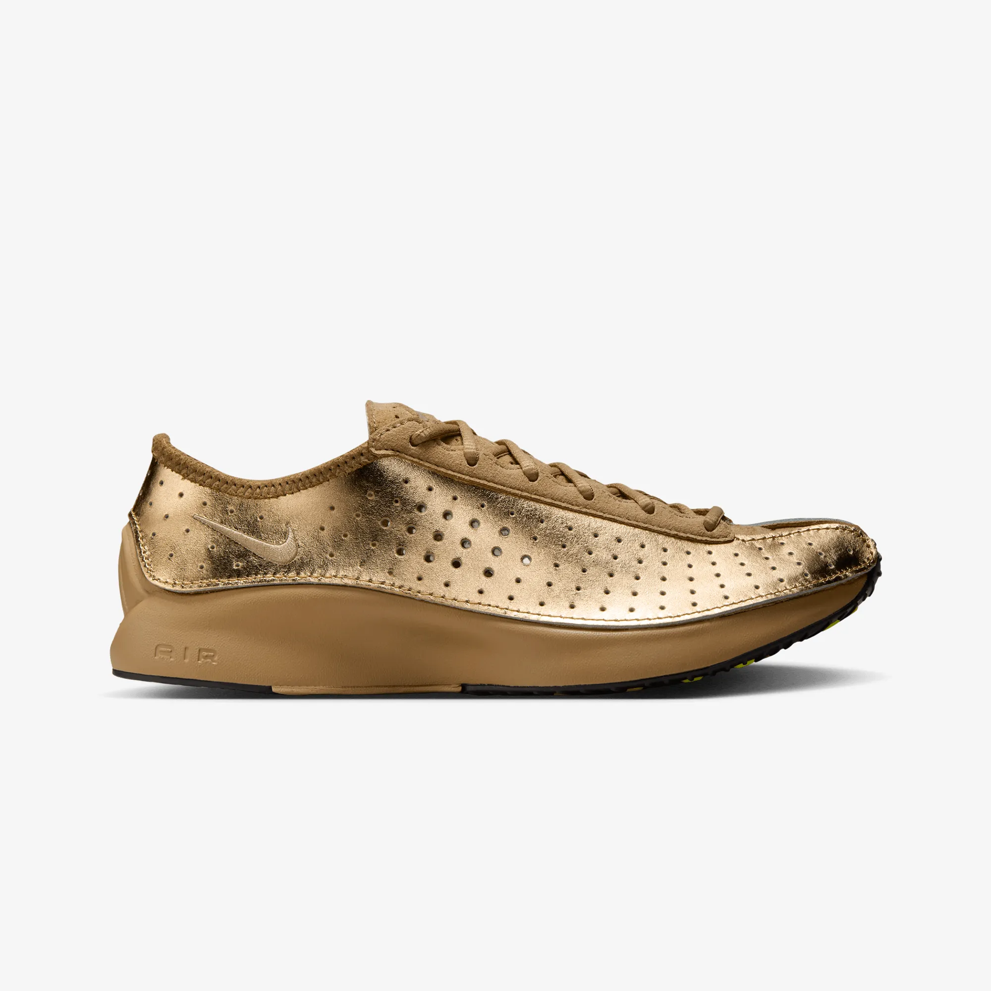 Shock absorption Month Strong Nike | AIR SUPERFLY { METALLIC GOLD/PARACHUTE BEIGE-BLACK