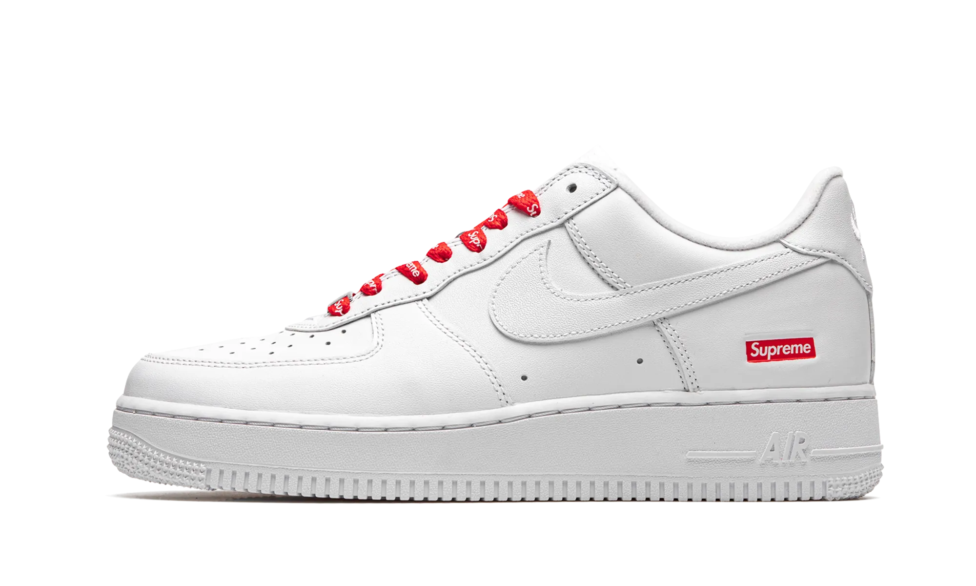Nike X Supreme AF1 Low "Box Logo" White (Worn) SweatWicking Tide Hike