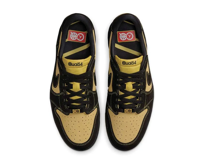 Air Jordan 1 Retro Low "Quai 54" City Walking Evening Step