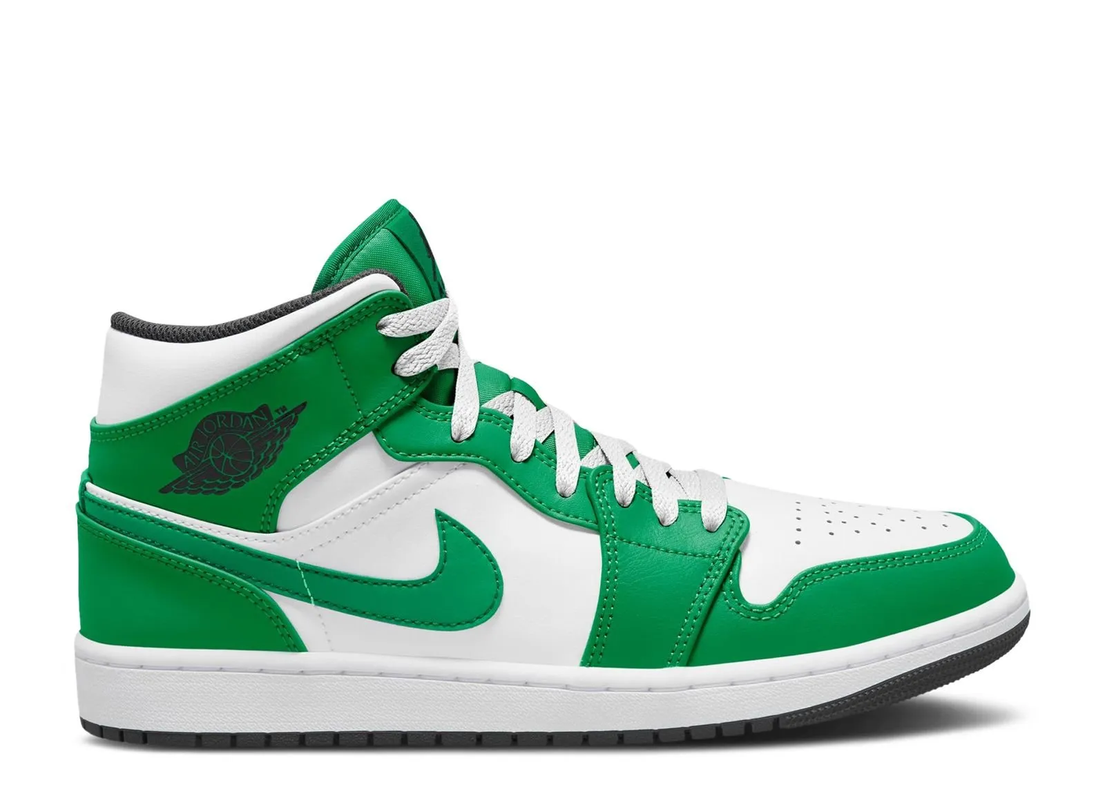 Outfit Essential Grip Step Air Jordan 1 Mid Lucky Green