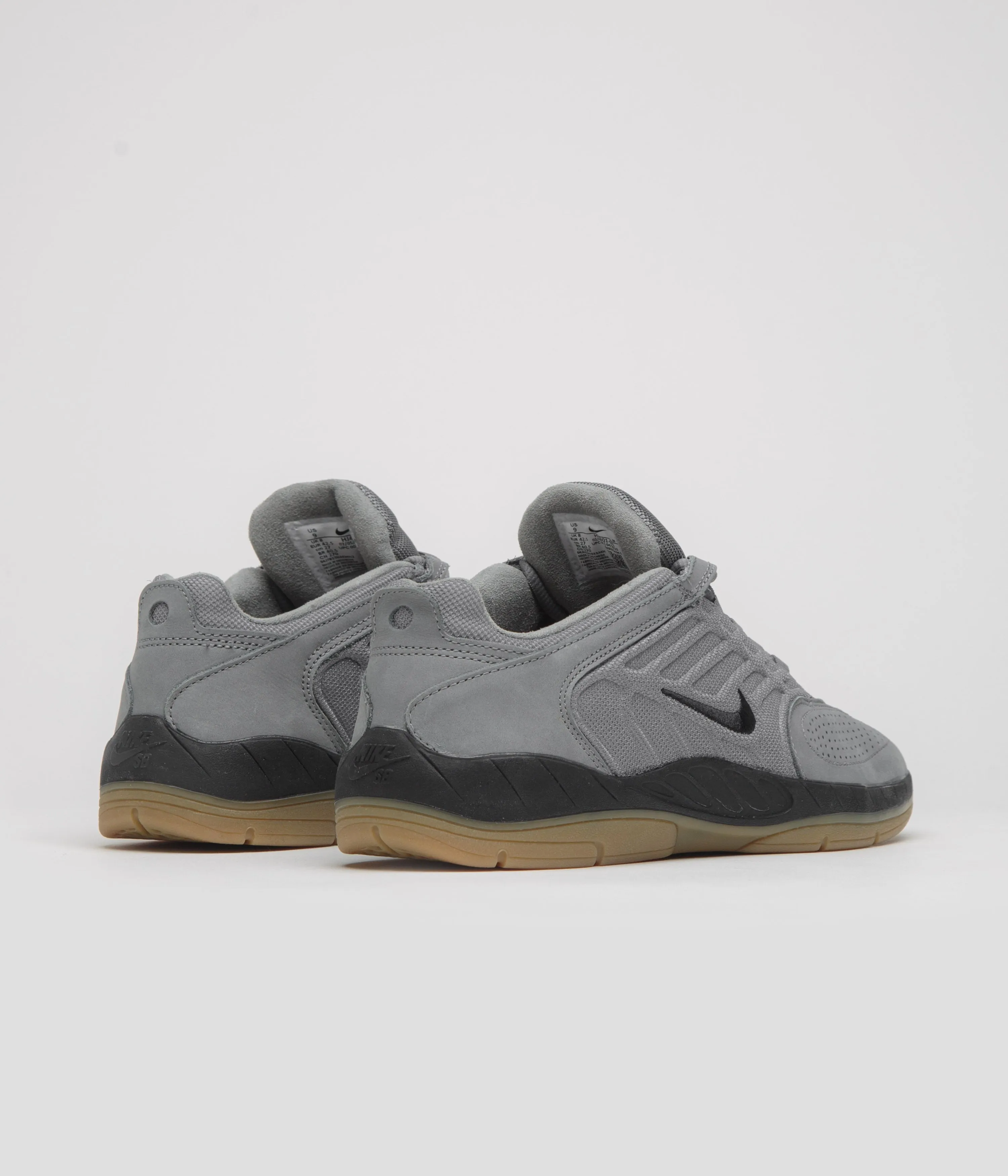 Japan Line Nike SB Orange Label Vertebrae Shoes - Cool Grey / Black - Cool Grey - Dark Grey