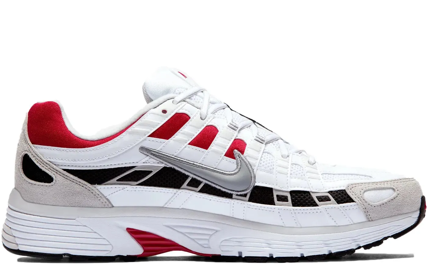 cleated shoes Nike P-6000 White University Red