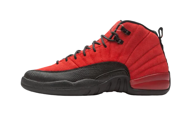 Jordan 12 Retro "Reverse Flu Game" Grade School Stretch Hike Park Stroll