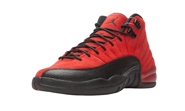 Jordan 12 Retro "Reverse Flu Game" Grade School Travel Walk Ridge Path