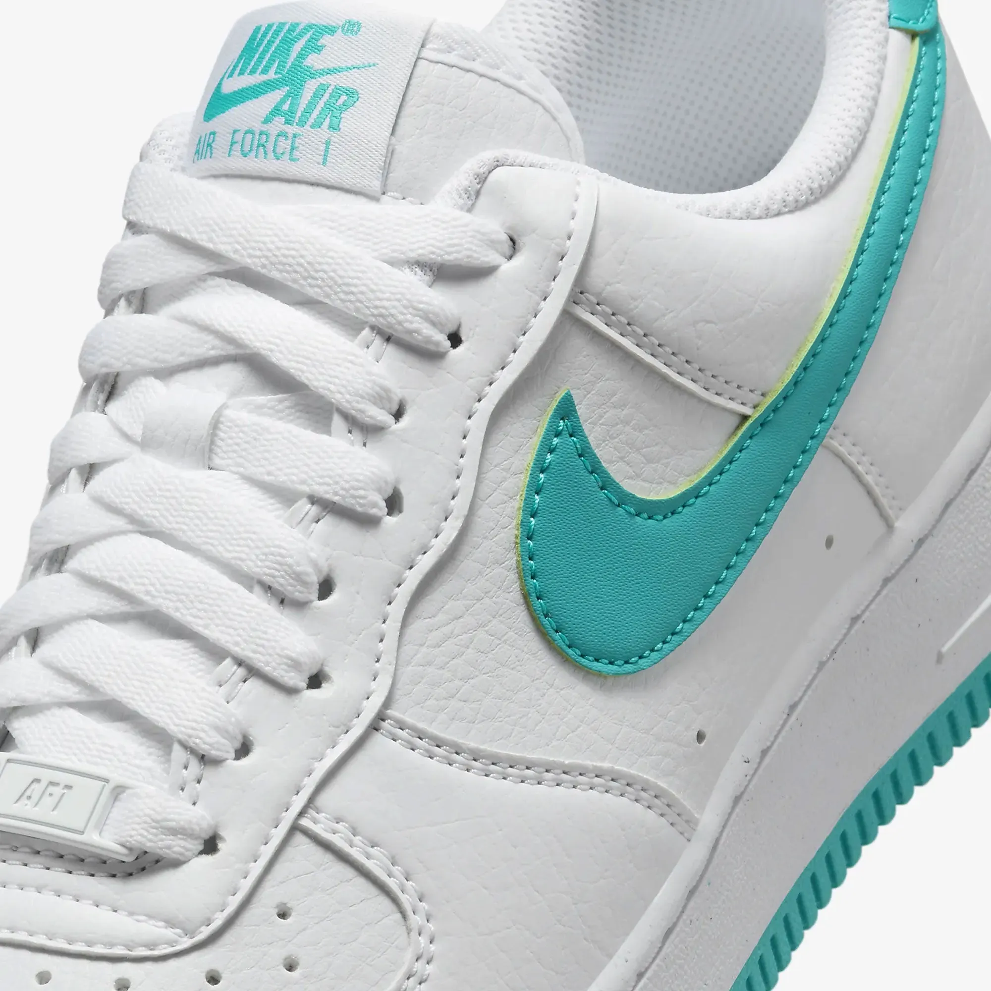 Step Ahead Nike | AIR FORCE 1 '07 NEXT NATURE { WHITE/DUSTY CACTUS-WHITE-VOLT