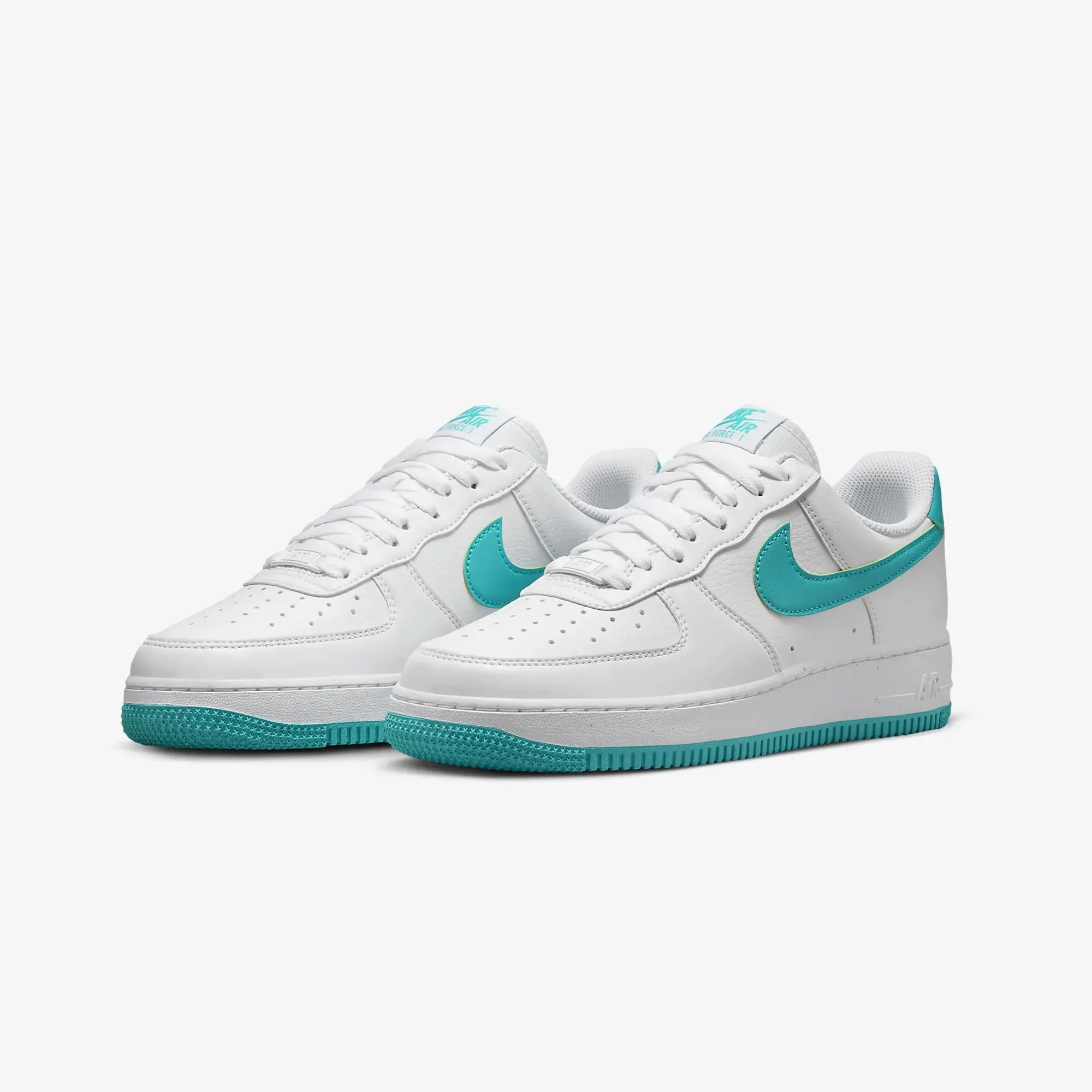 Nike | AIR FORCE 1 '07 NEXT NATURE { WHITE/DUSTY CACTUS-WHITE-VOLT Autumn Tone Corner Style