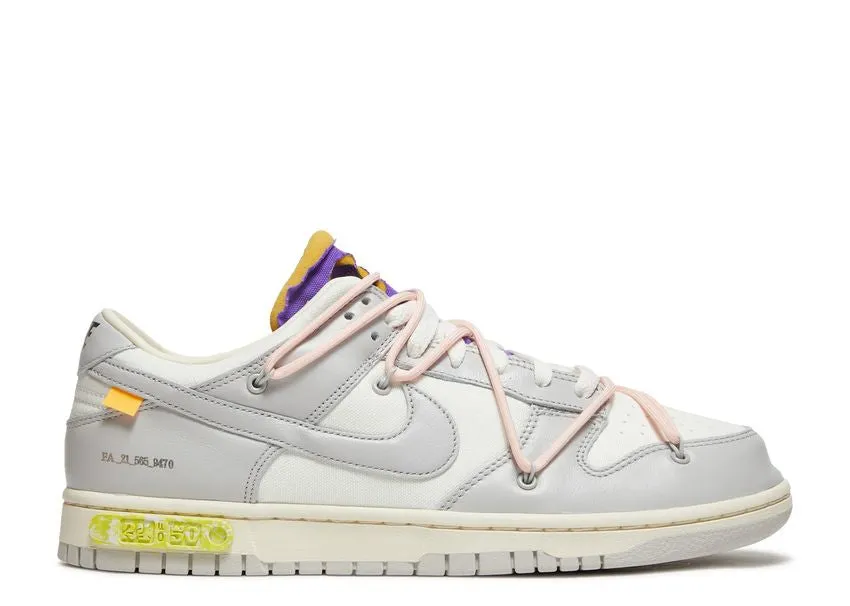 Nike Dunk Low Off-White Lot 24 Comfort footbed