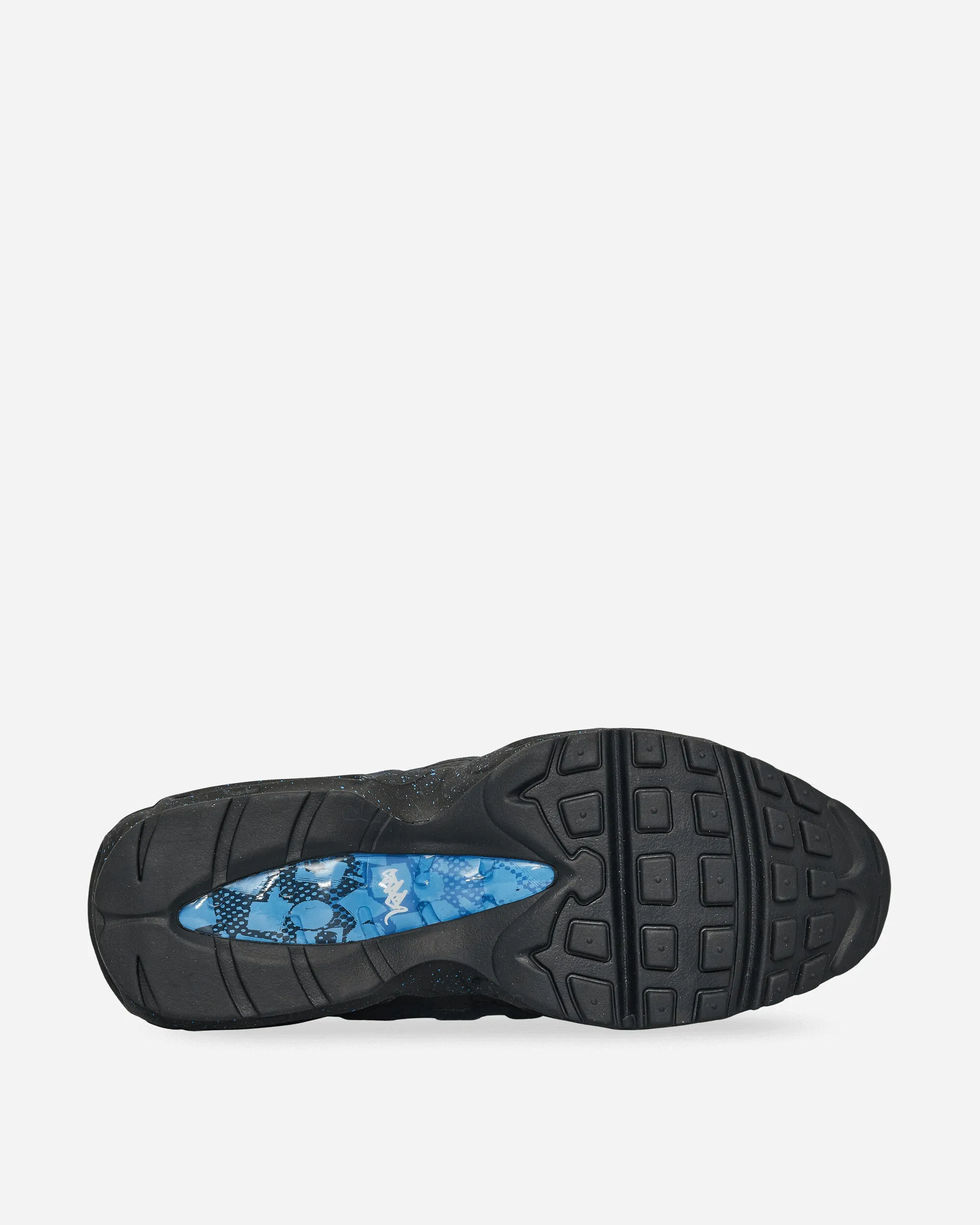 Breathable Stash Air Max 95 Sneakers Black / Harbour Blue