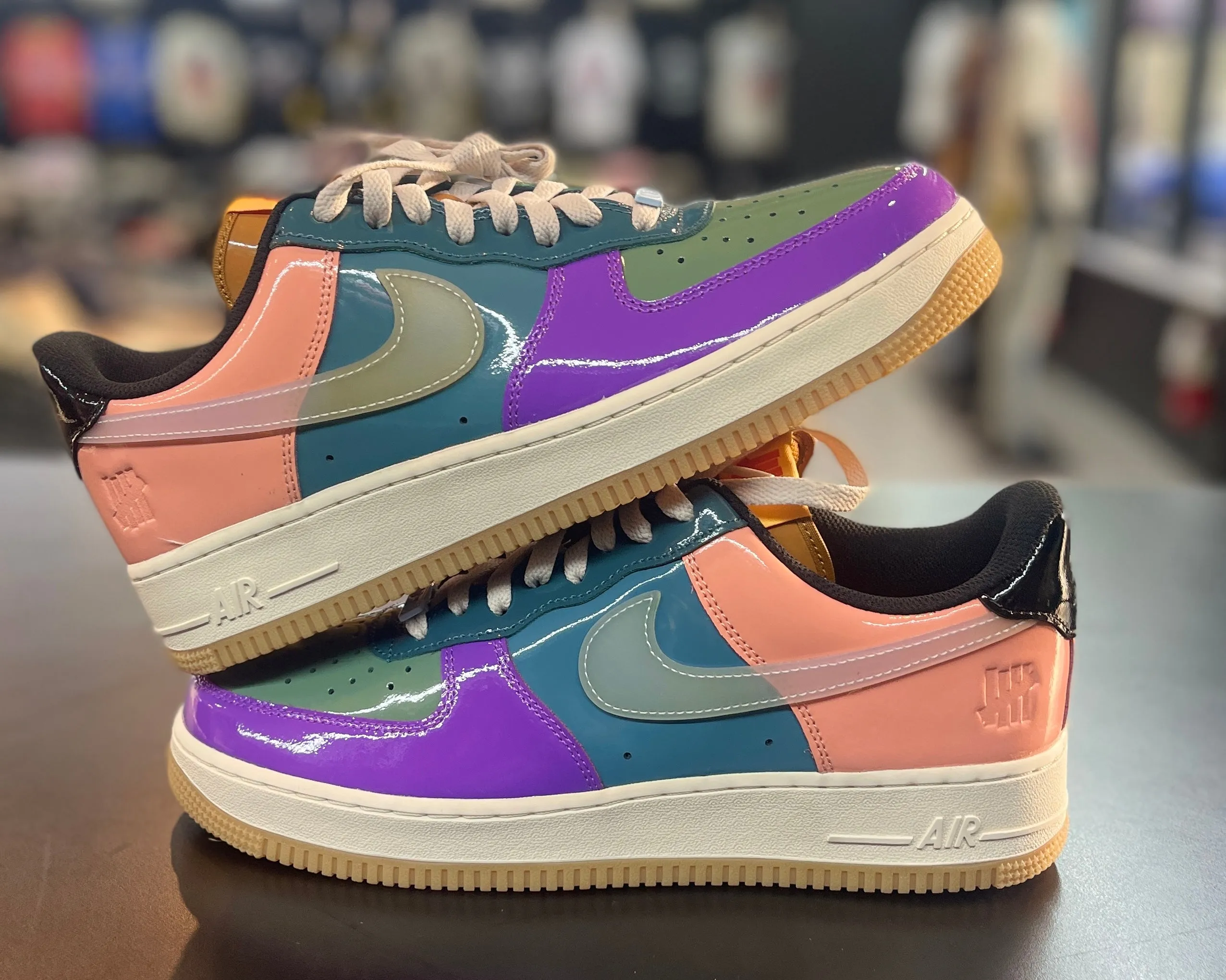 Peak Path Nike Air Force 1 Low ??Undefeated Multi-Patent Wild Berry??