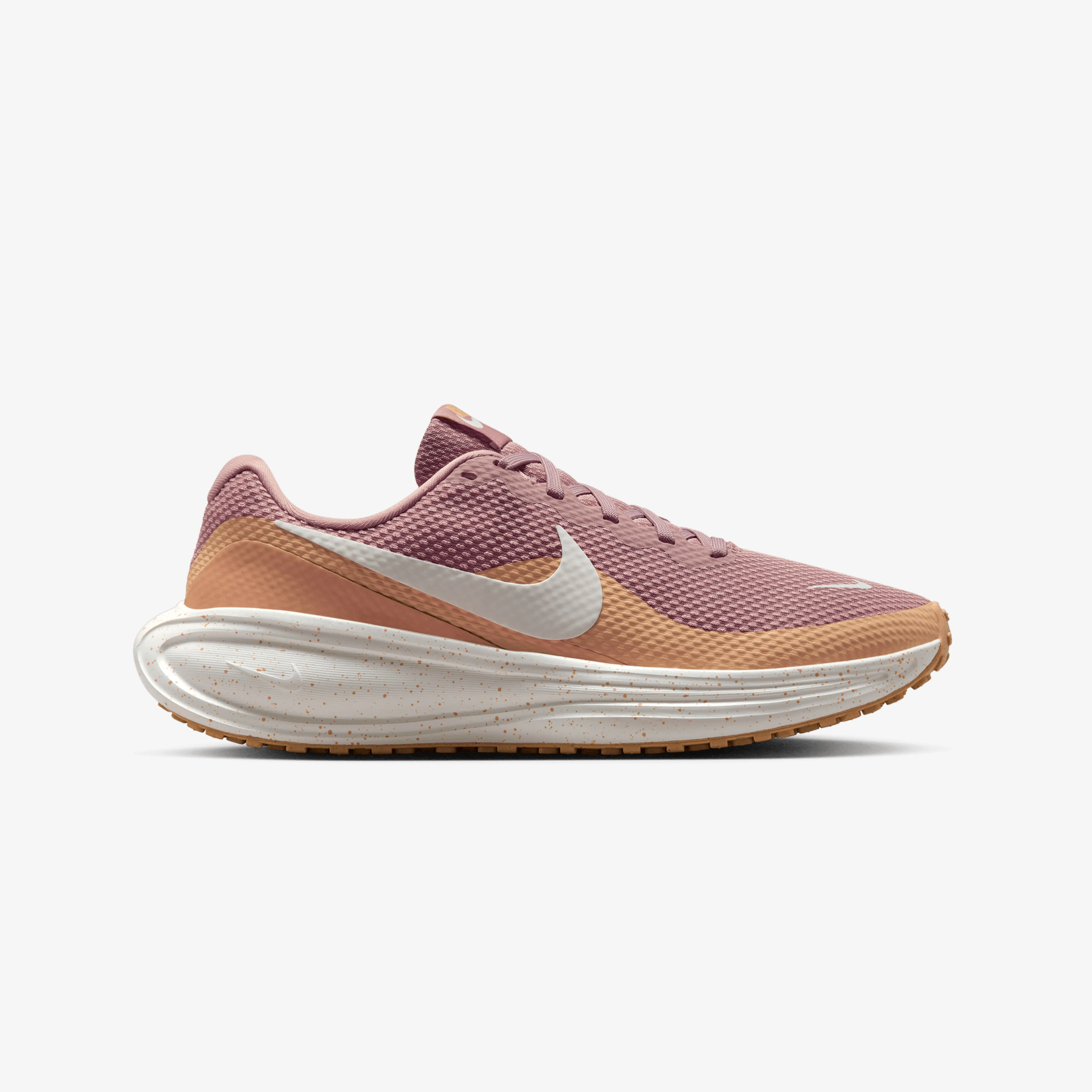 Nike | REVOLUTION 8 { PARTICLE PINK/ORANGE CHALK-PEARL WHITE Ventilation holes
