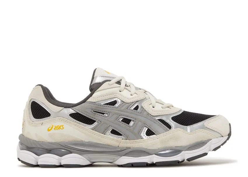 All-day lining Supportive Fit Asics Gel-NYC Black Clay Grey