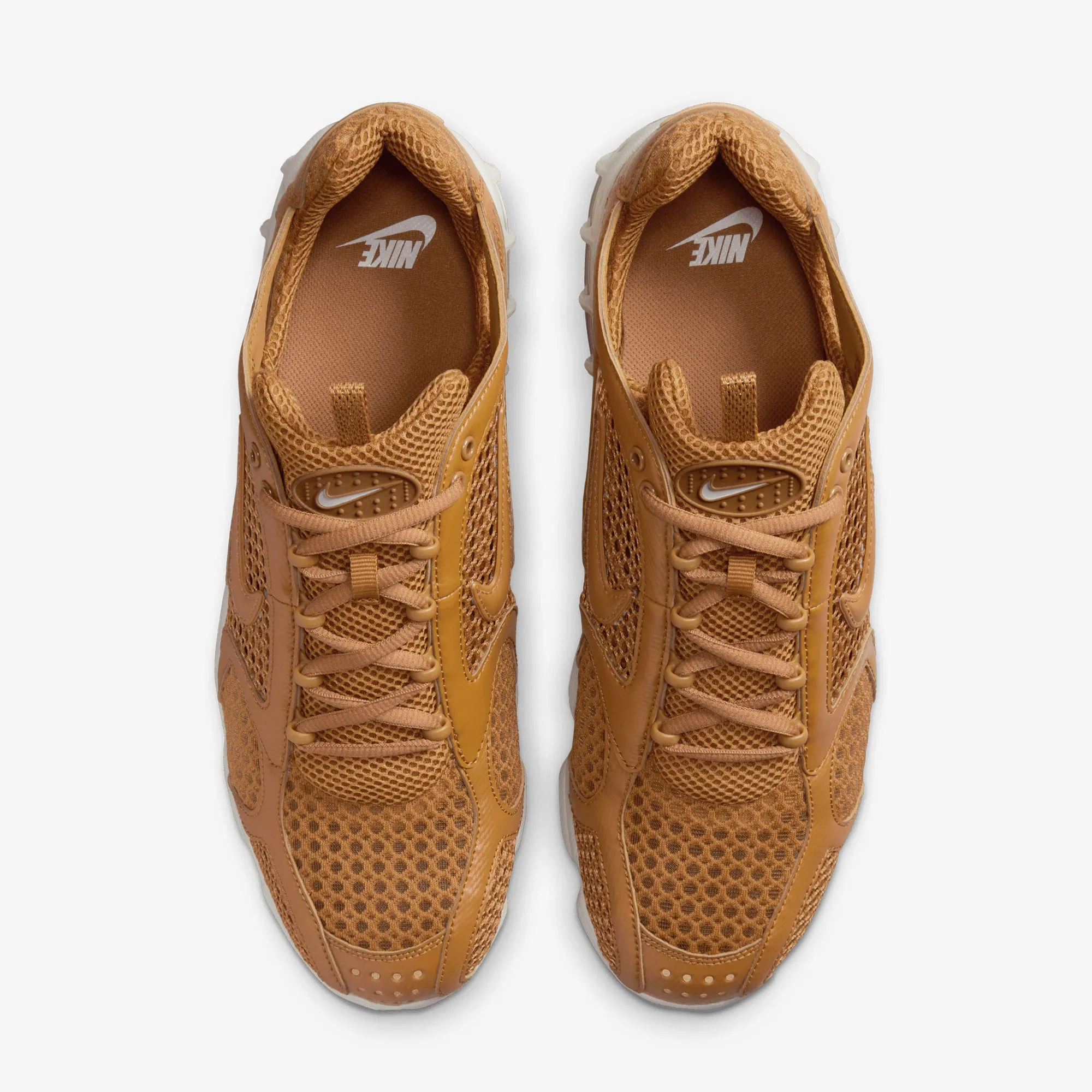 NIKE | AIR ZOOM SPIRIDON CAGE 2 { WHEAT/WHEAT-SAIL-GUM LIGHT BROWN Chic Fit