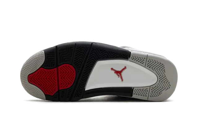 Field Step Jordan 4 Retro "White Cement" Grade School (2025)