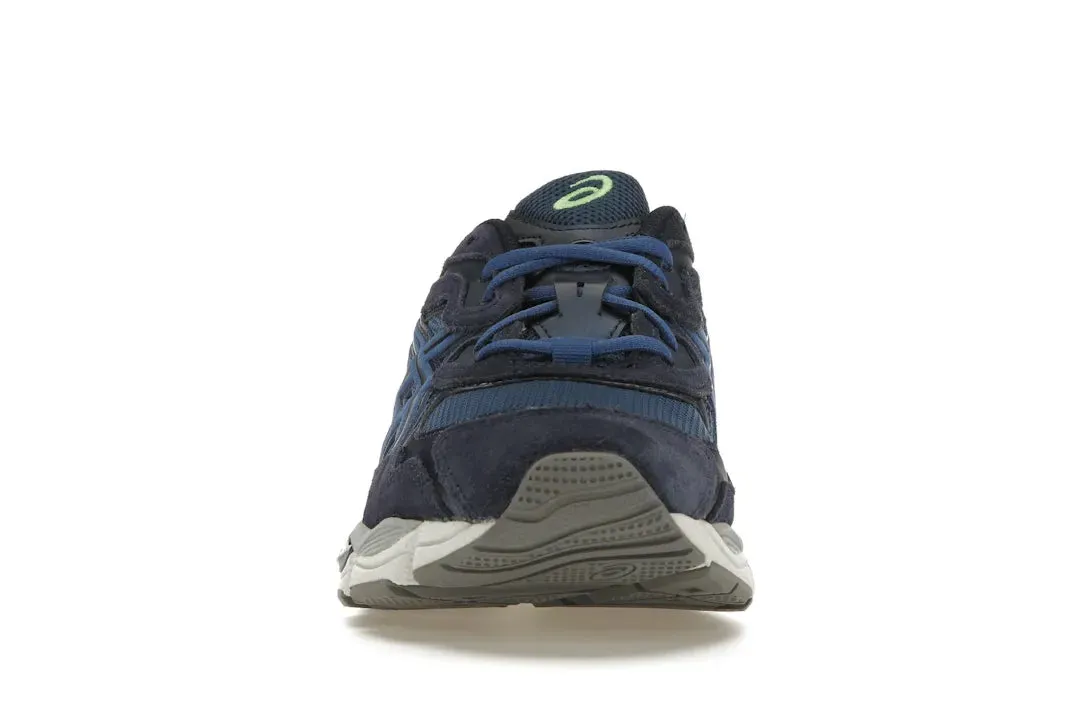 ASICS Gel-NYC Midnight Blue Recycled Material Blend Stretchable Upper