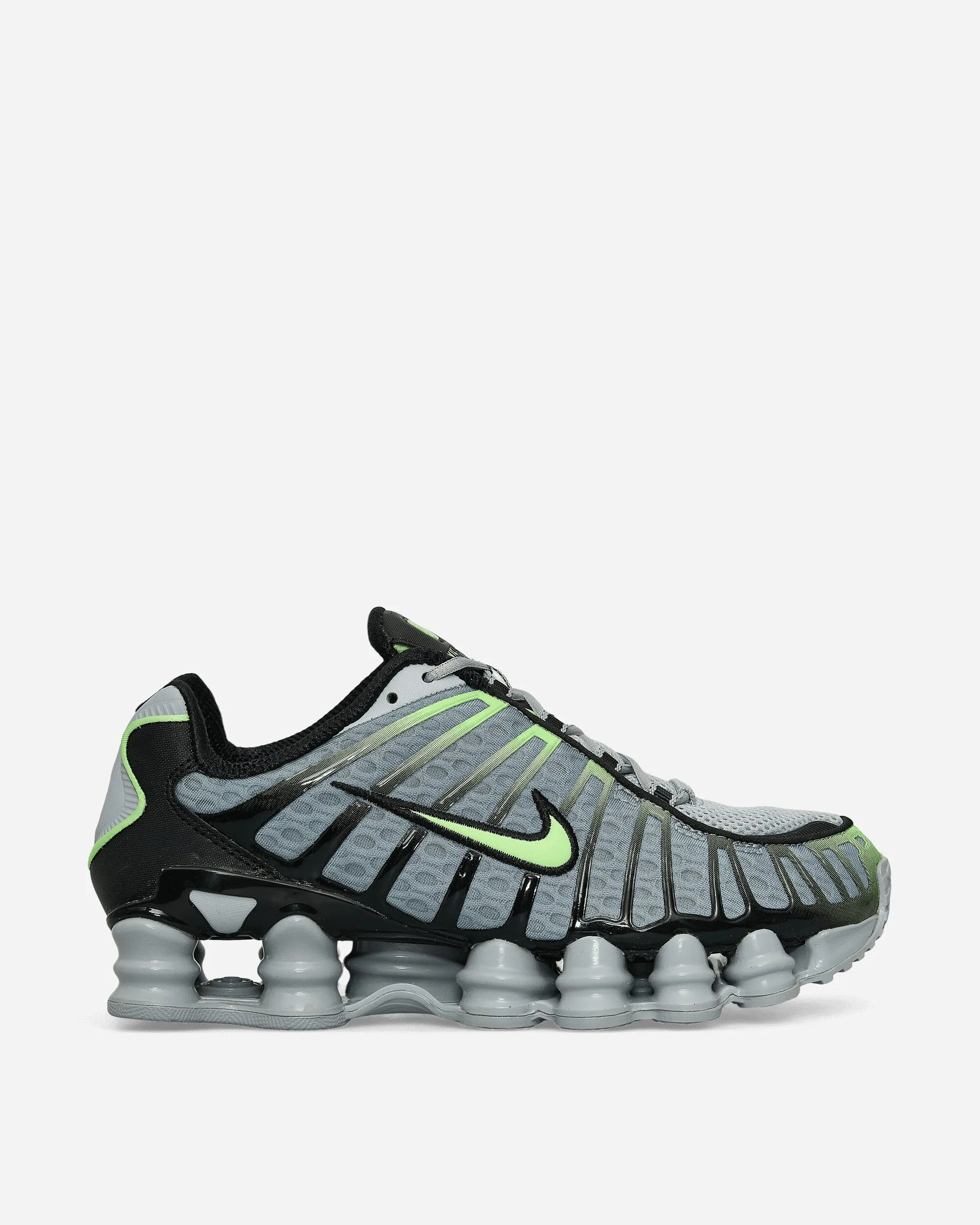 Shox TL Sneakers Wolf Grey / Lime Blast Game Fit