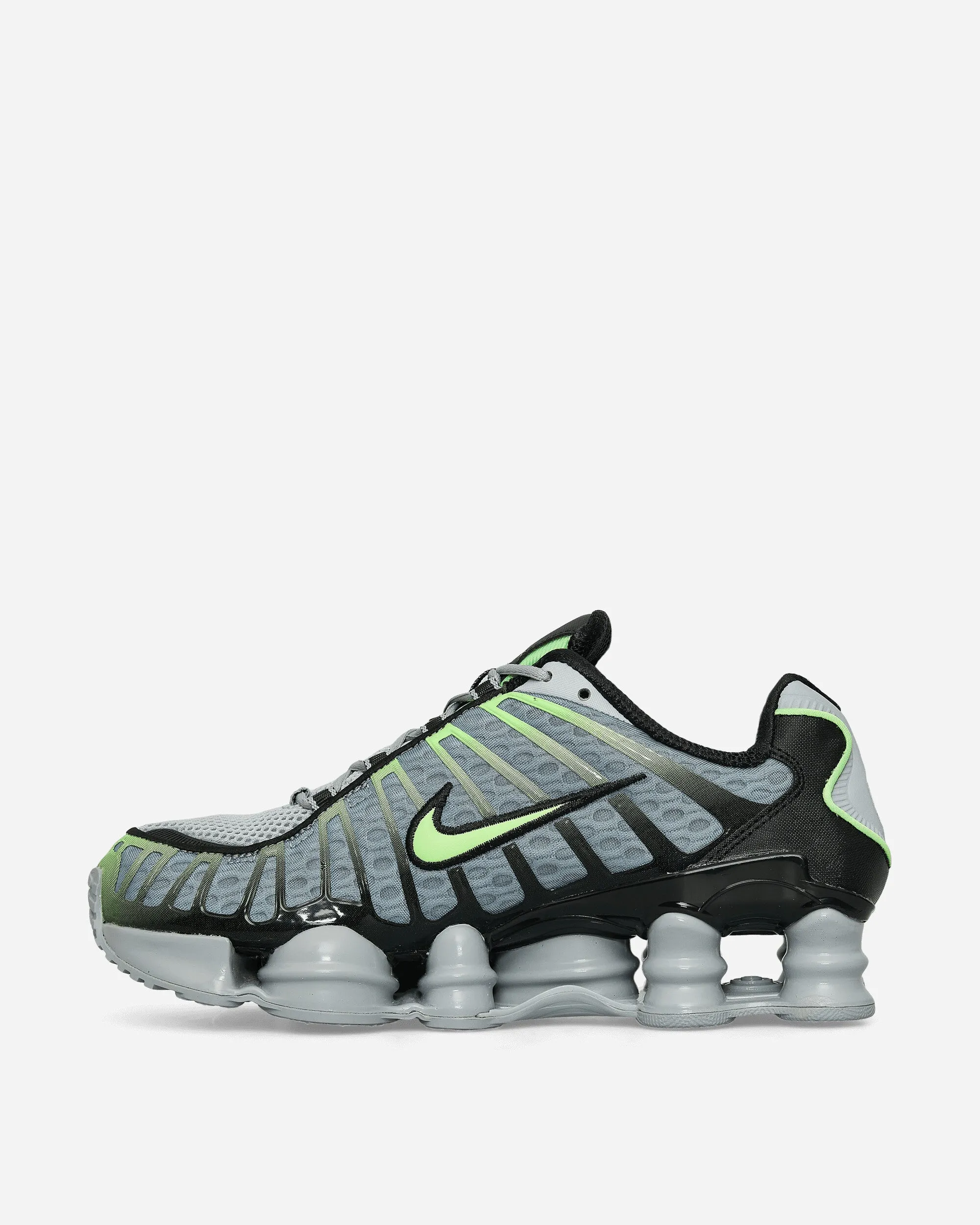 Shox TL Sneakers Wolf Grey / Lime Blast Icon Walk