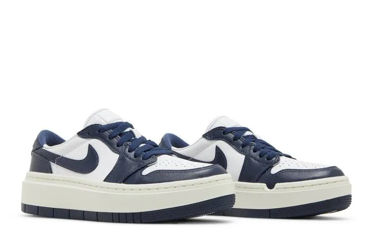 Wmns Air Jordan 1 Elevate Low 'Midnight Navy' Leather Everyday