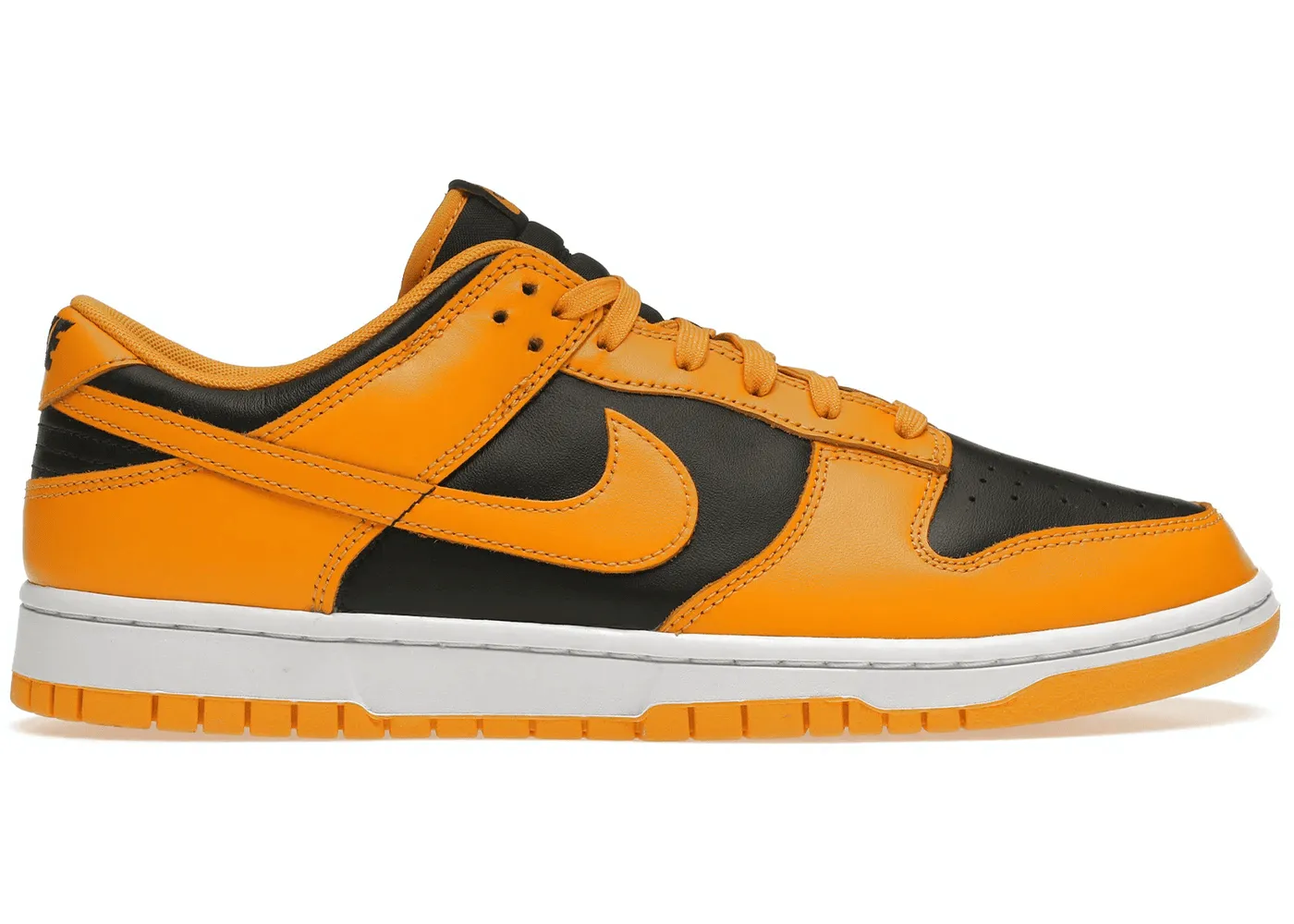 Nike Dunk Low Championship Goldenrod (2021) Studded Trim